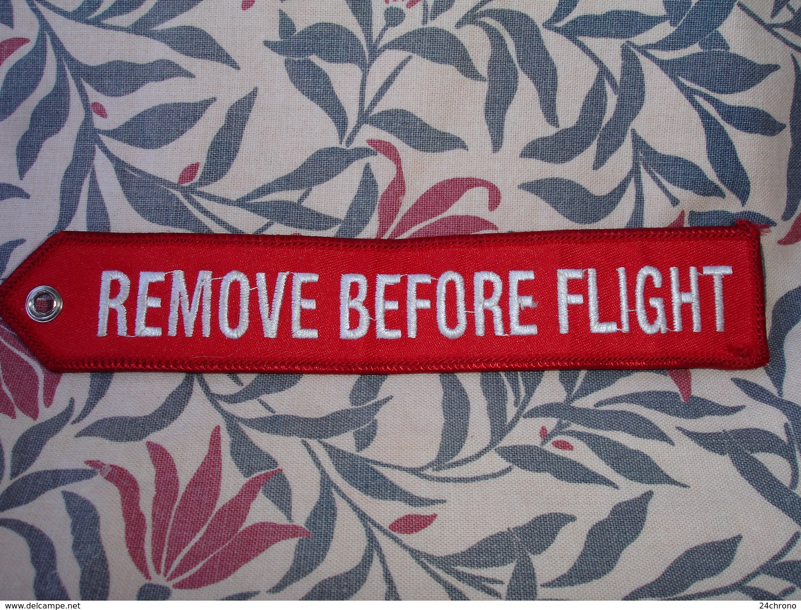 Ancienne Etiquette En Tissu: Airbus Corporate Jetliner, Remove Before Flight (17-1286) - Other & Unclassified