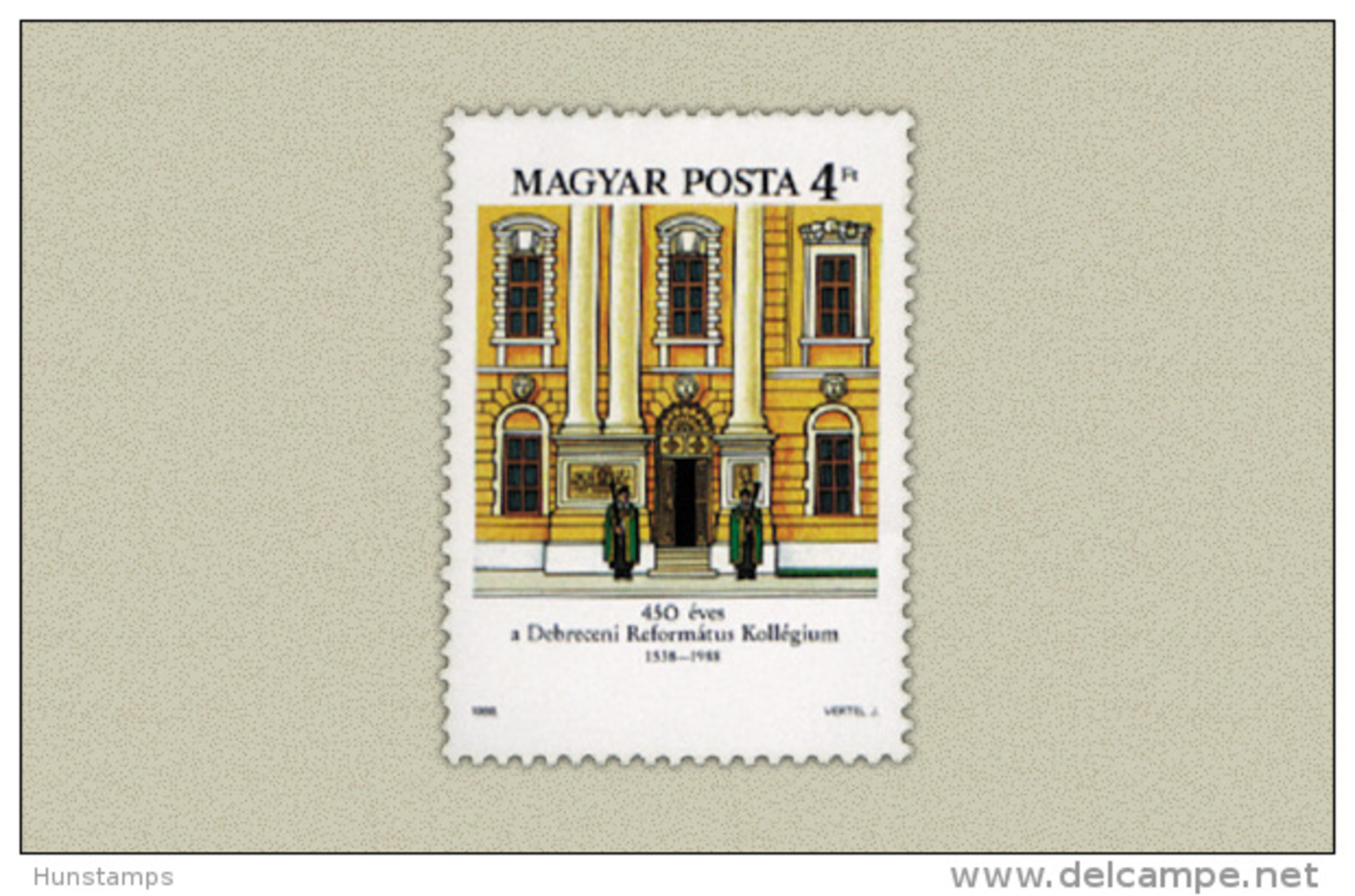 Hungary 1988. Debrecen Stamp MNH (**) Michel: 3982 / 0.60 EUR - Ungebraucht