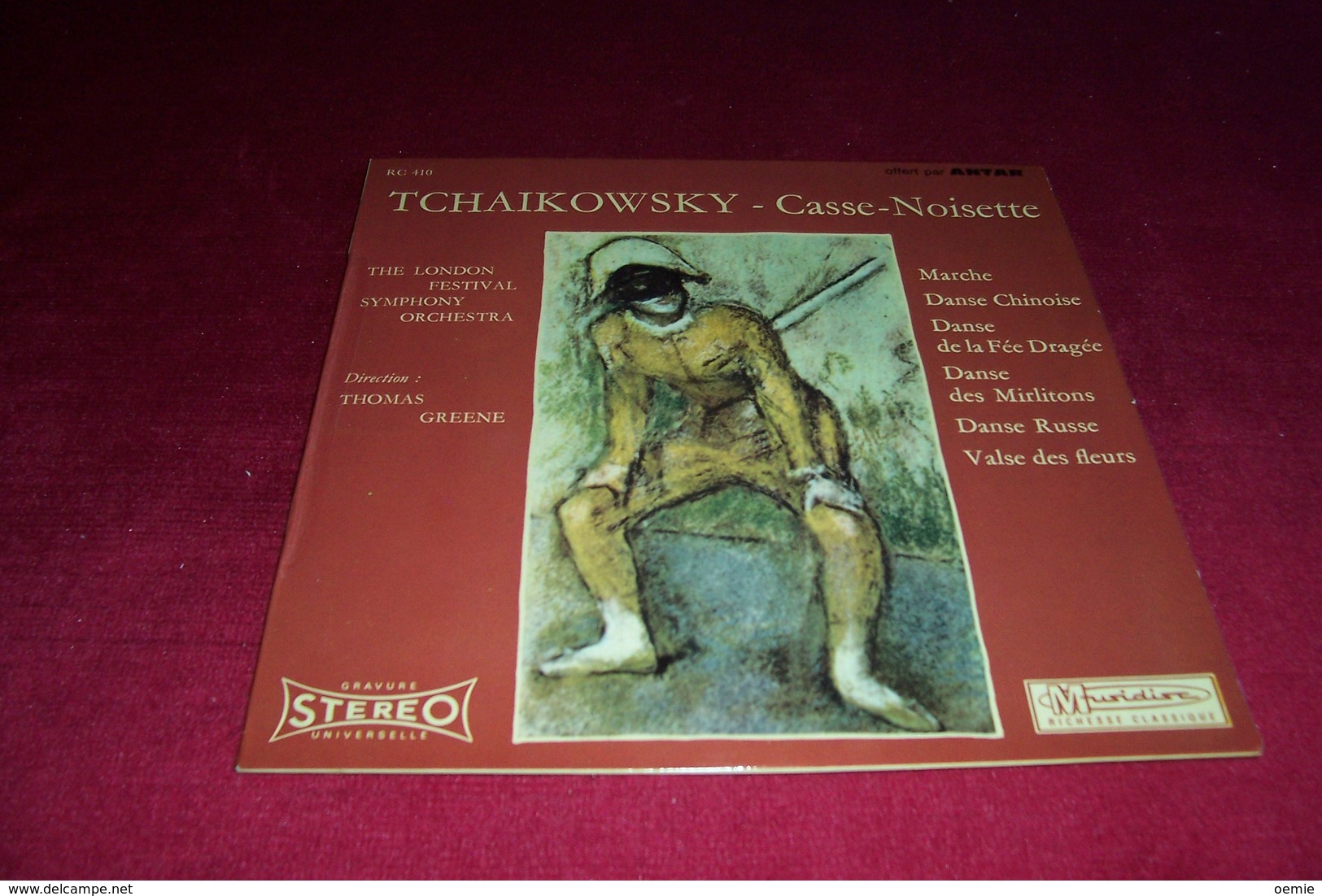 TCHAIKOWSKY / CASSE NOISETTE  °  OFFERT PAR ANTAR - Classique