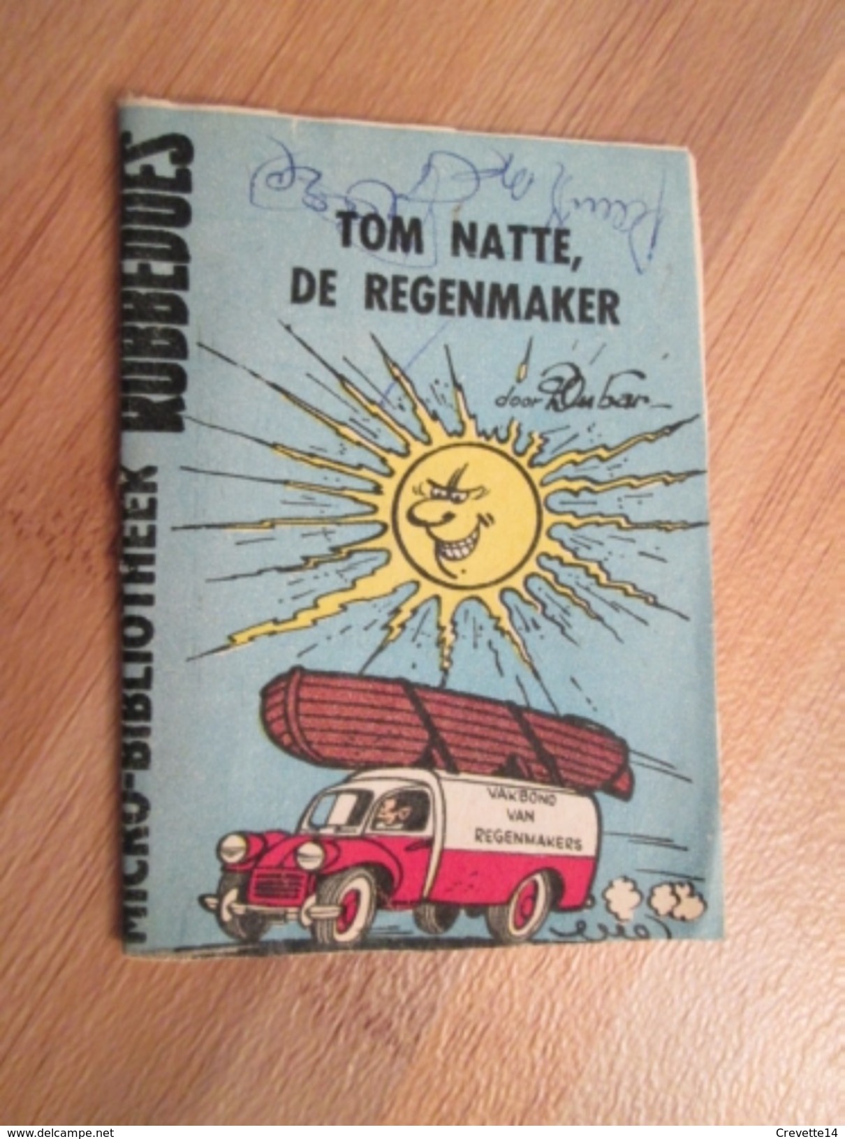 Rare MINI-RECIT SPIROU Années 60/70 En Hollandais N°??? TOM NATTE DE REGENMAKER  , Monté Mais PAS Par Mes Soins - Andere & Zonder Classificatie