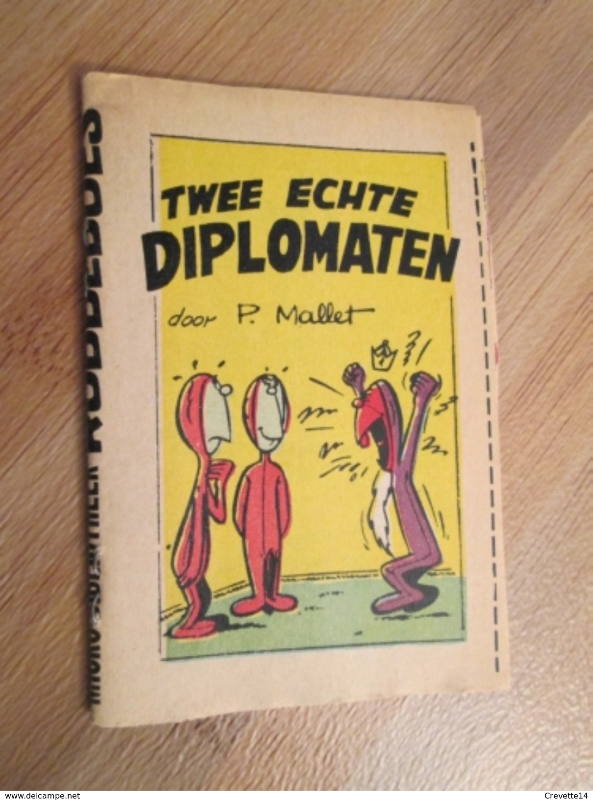 Rare MINI-RECIT SPIROU Années 60/70 En Hollandais N°??? TWEE ECHTE DIPLOMATEN , Monté Mais PAS Par Mes Soins - Andere & Zonder Classificatie