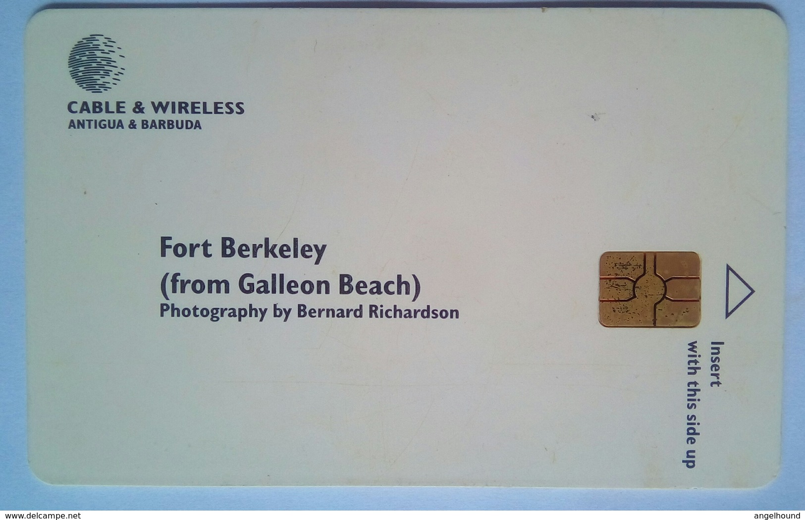 EC$10  Fort Berkeley Chipcard - Antigua Et Barbuda