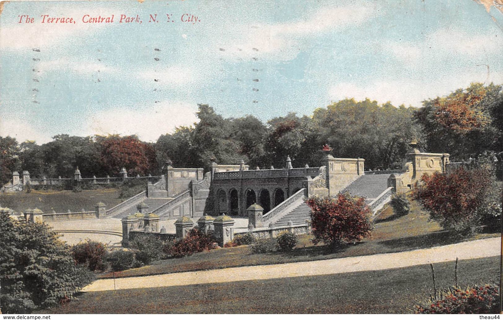 ¤¤  -  ETAT-UNIS  -  NEW-YORK  -  The Terrace ,  Central Park  -  Oblitération  -  ¤¤ - Central Park