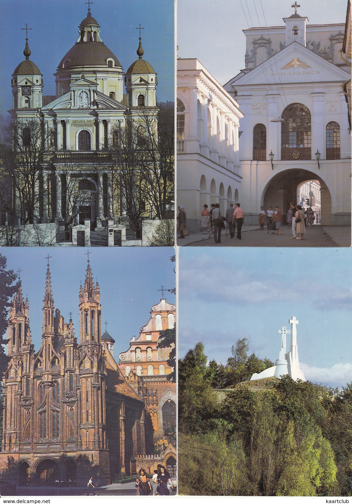 7 CARDS Of VILNIUS In 1990 - Litouwen