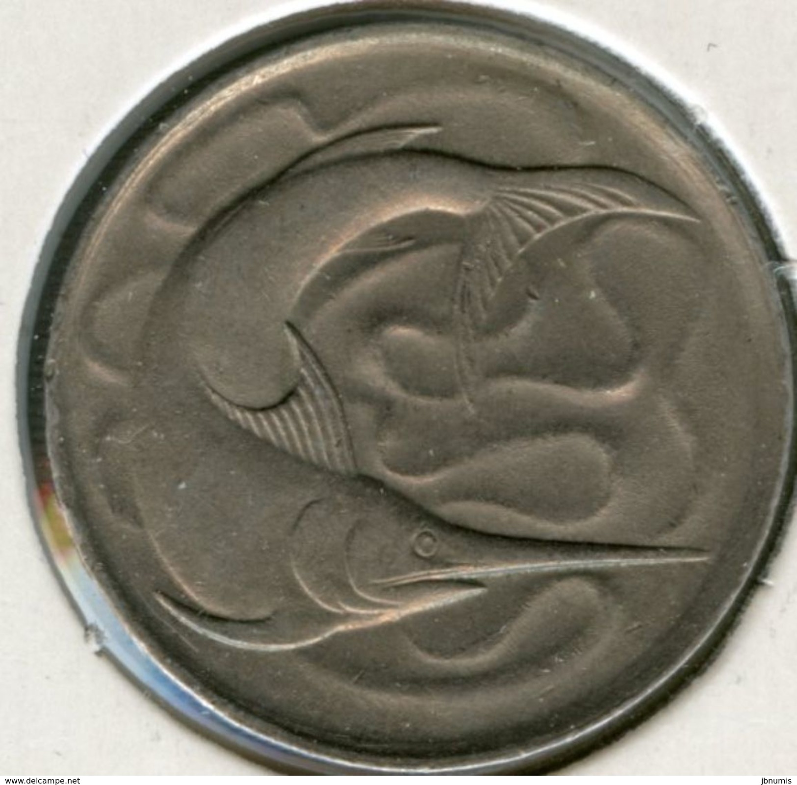 Singapour Singapore 20 Cents 1973 KM 4 - Singapour