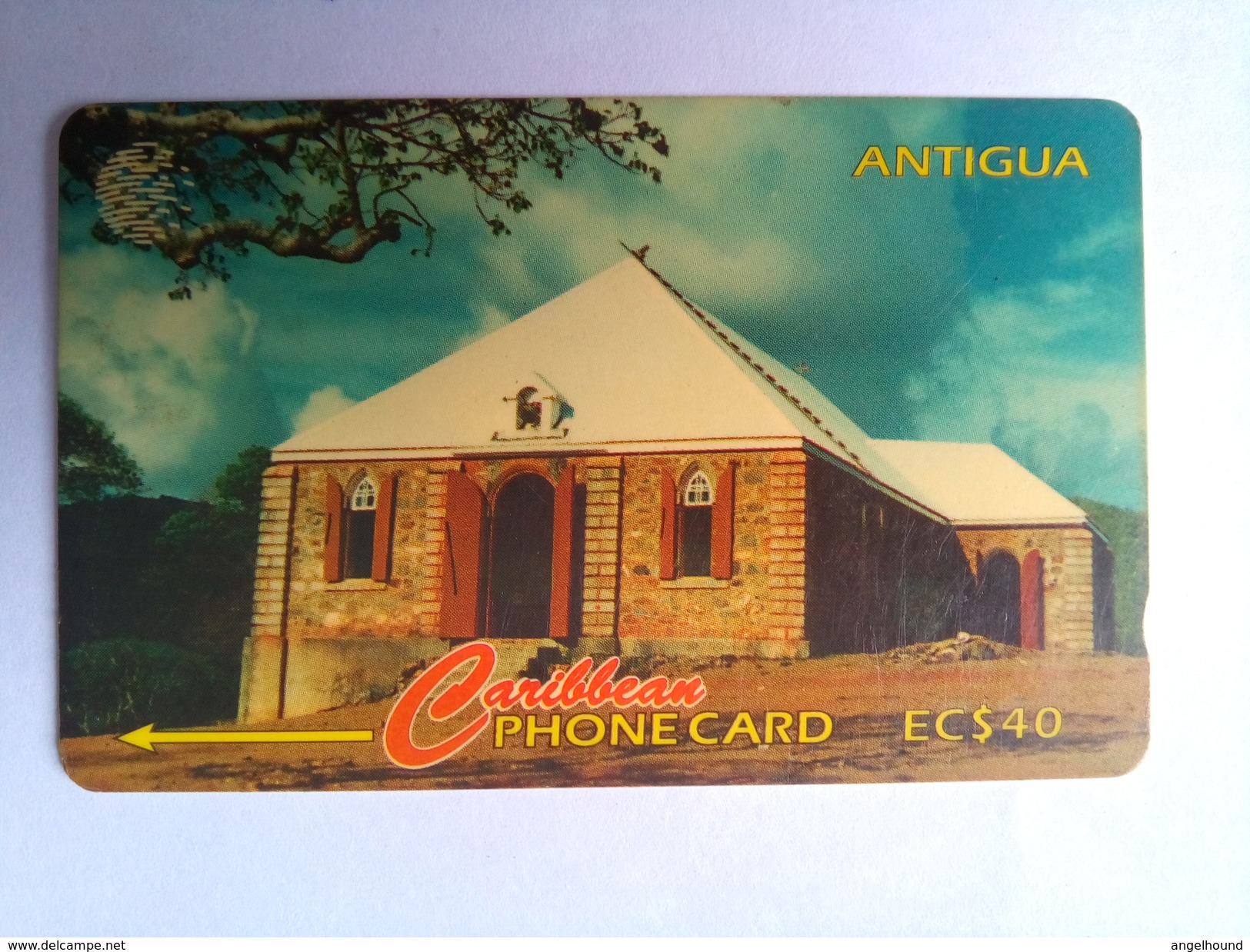 Antigua Phonecard EC$40 Gracebay Monrovian 18CATH - Antigua And Barbuda
