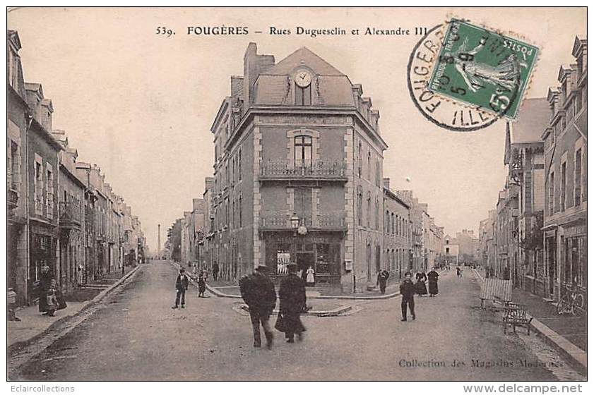 Fougères      35       Rue Duguesclin           (voir Scan) - Fougeres