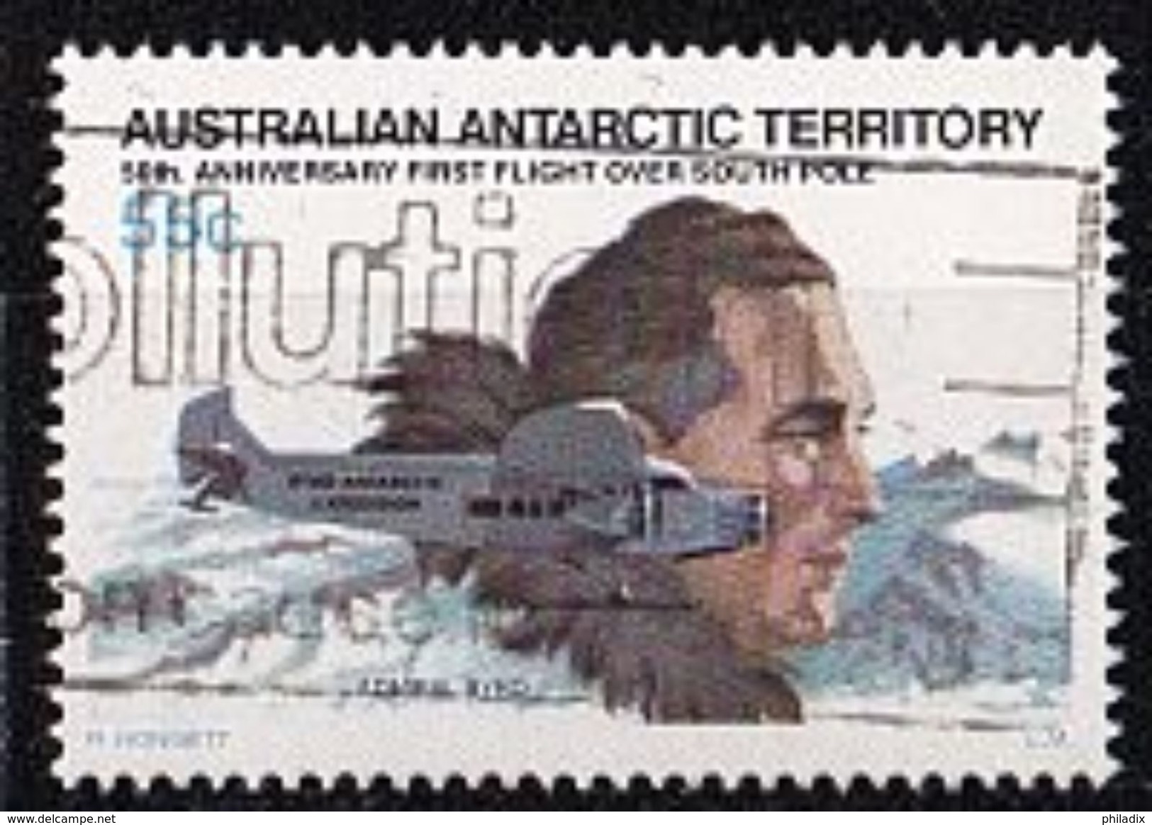 AUSTRALIEN ANTARKTIS GEBIET Mi. Nr. 36 O (A-4-38) - Usati