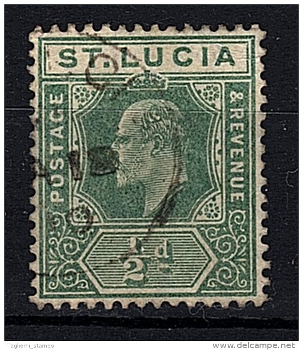 St Lucia, 1904, SG 65, Used (Wmk Mult Crown CA) - Ste Lucie (...-1978)