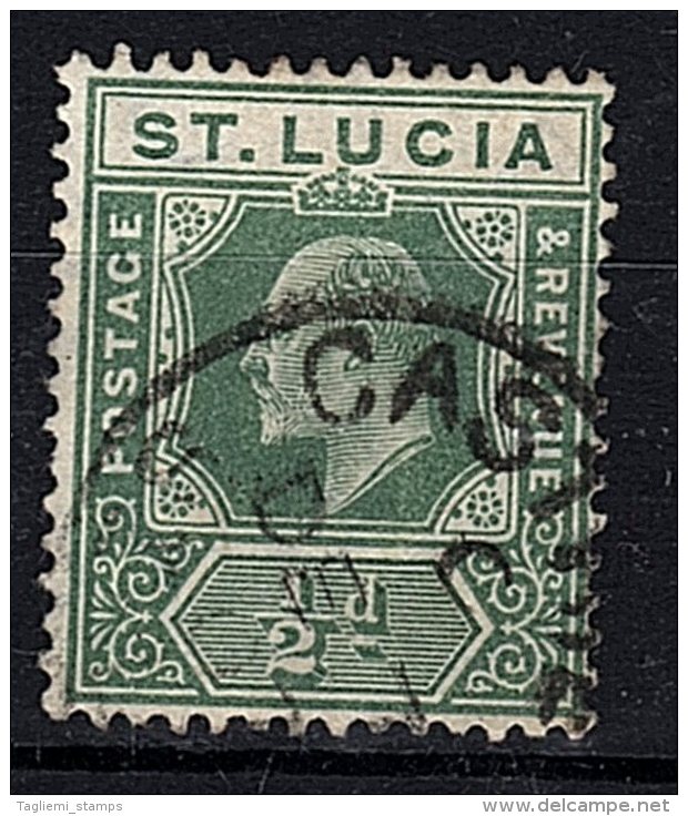 St Lucia, 1904, SG 65, Used (Wmk Mult Crown CA) - Ste Lucie (...-1978)