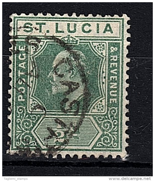 St Lucia, 1904, SG 65, Used (Wmk Mult Crown CA) - Ste Lucie (...-1978)