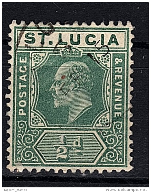 St Lucia, 1904, SG 65, Used (Wmk Mult Crown CA) - Ste Lucie (...-1978)