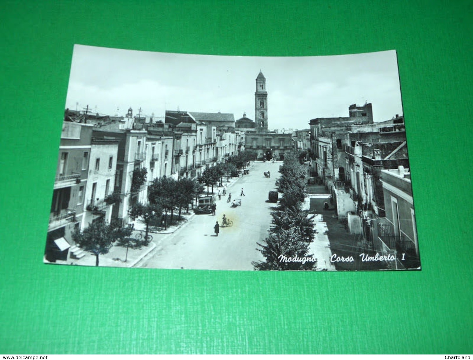 Cartolina Modugno - Corso Umberto I 1966 - Bari