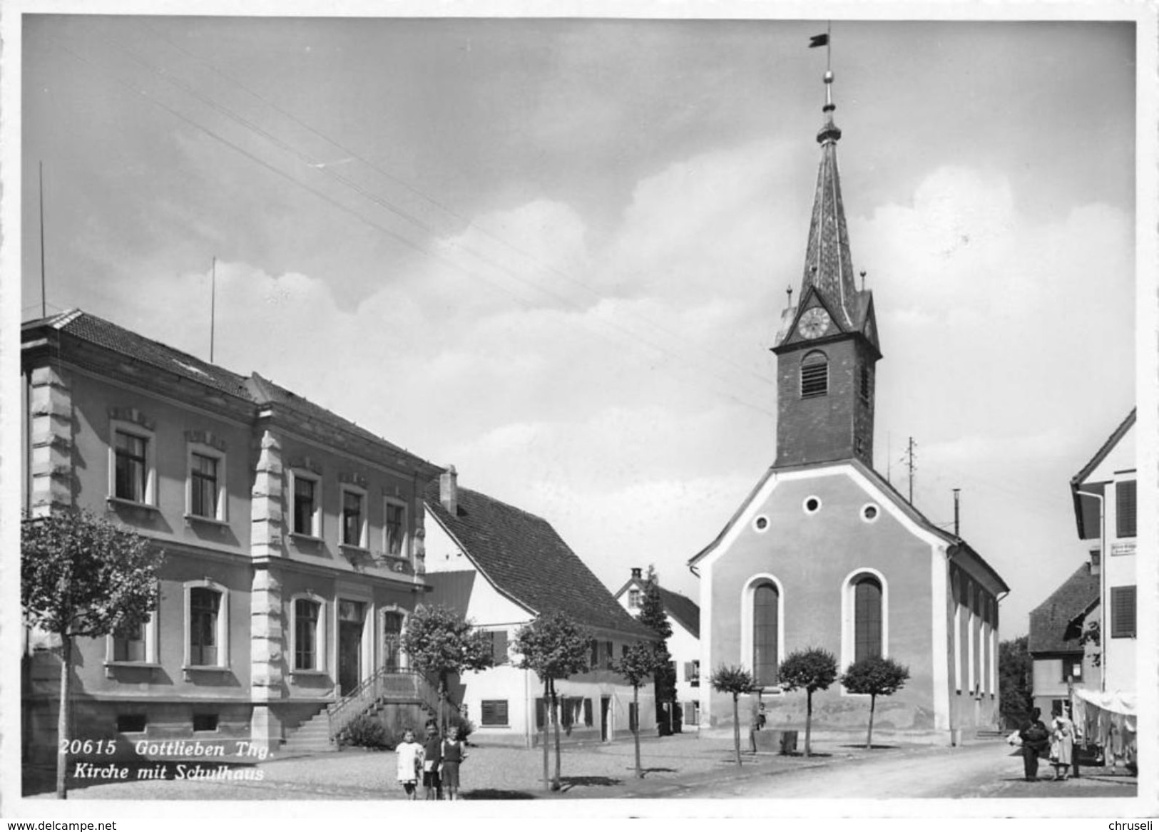Gottlieben Kirche Mit Schulhaus - Gottlieben