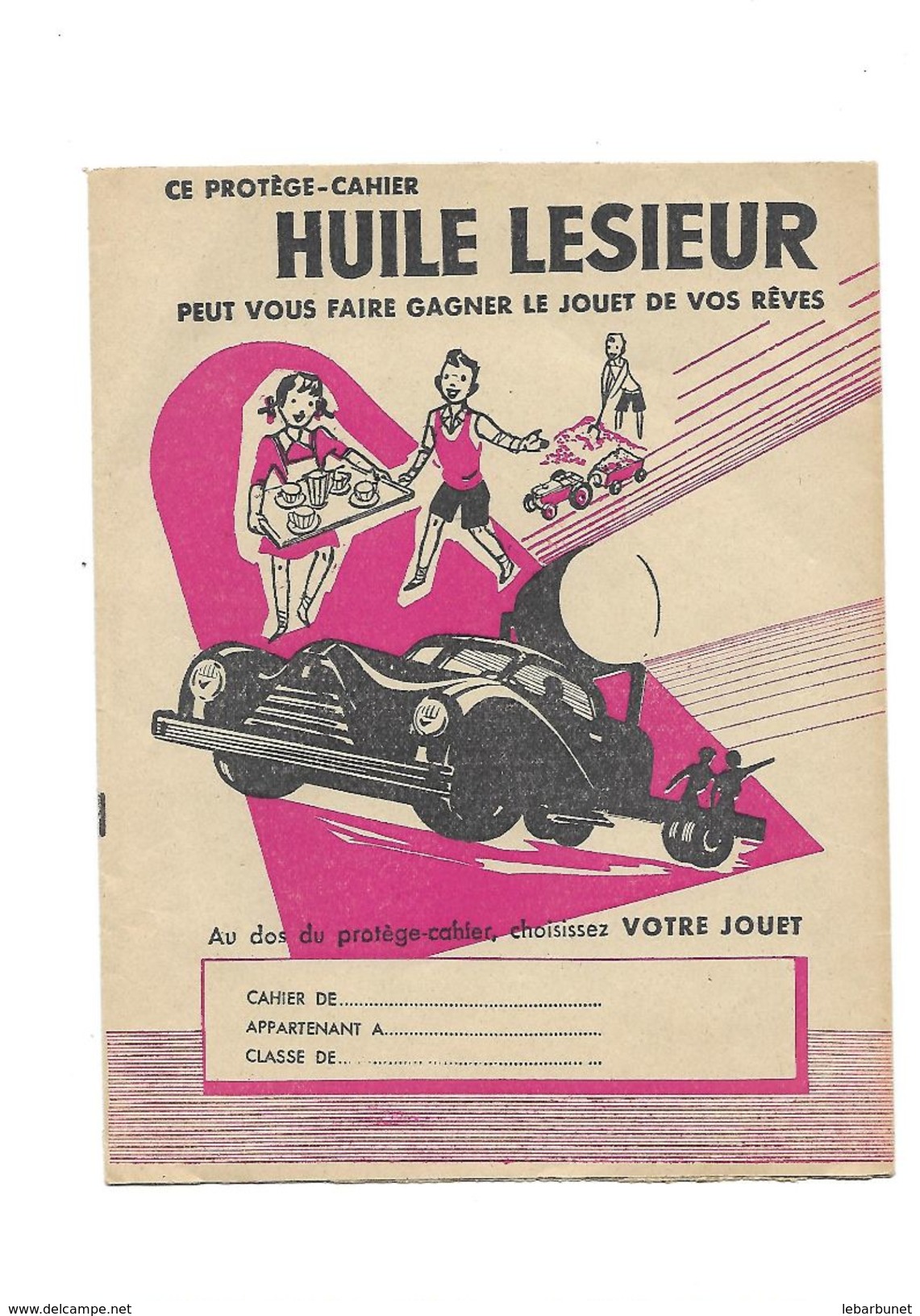 Protège Cahier Huile Lesieur Jouets - Alimentare