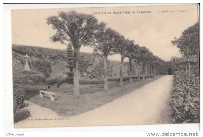 France -29 - Retraite Du Sacré Coeur De Lesneven - L' Allée Des Tilleuls   -  Achat Immédiat - Lesneven