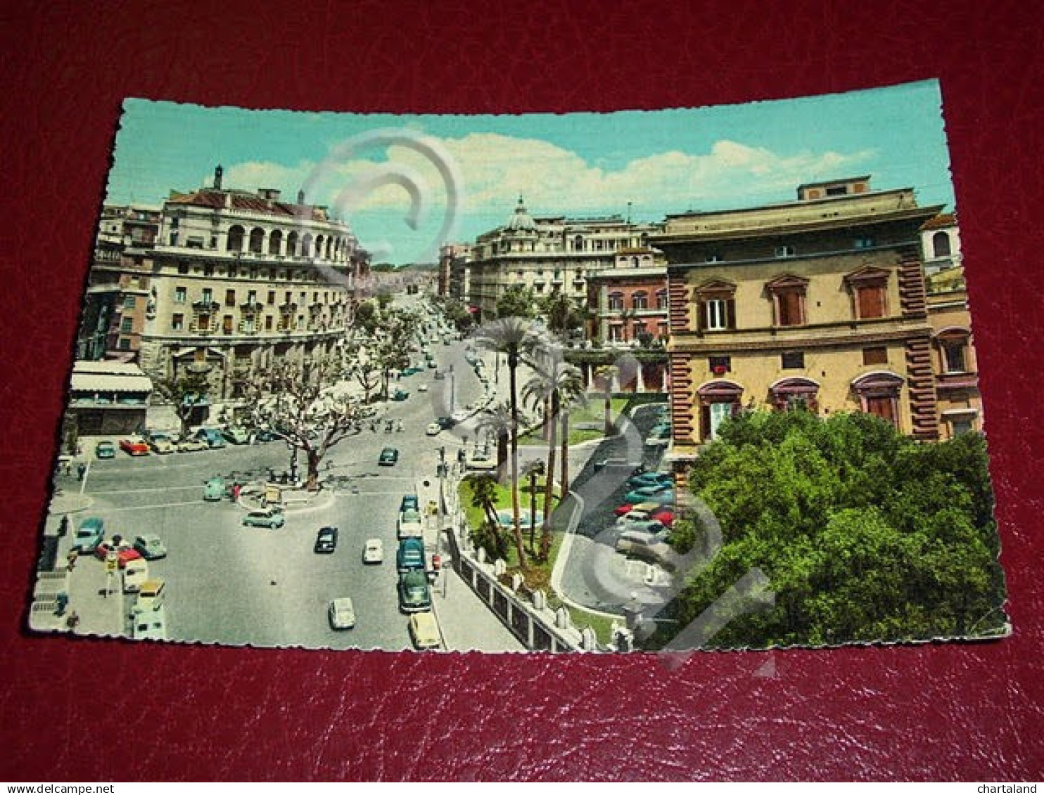 Cartolina Roma - Via Veneto 1960 - Altri & Non Classificati