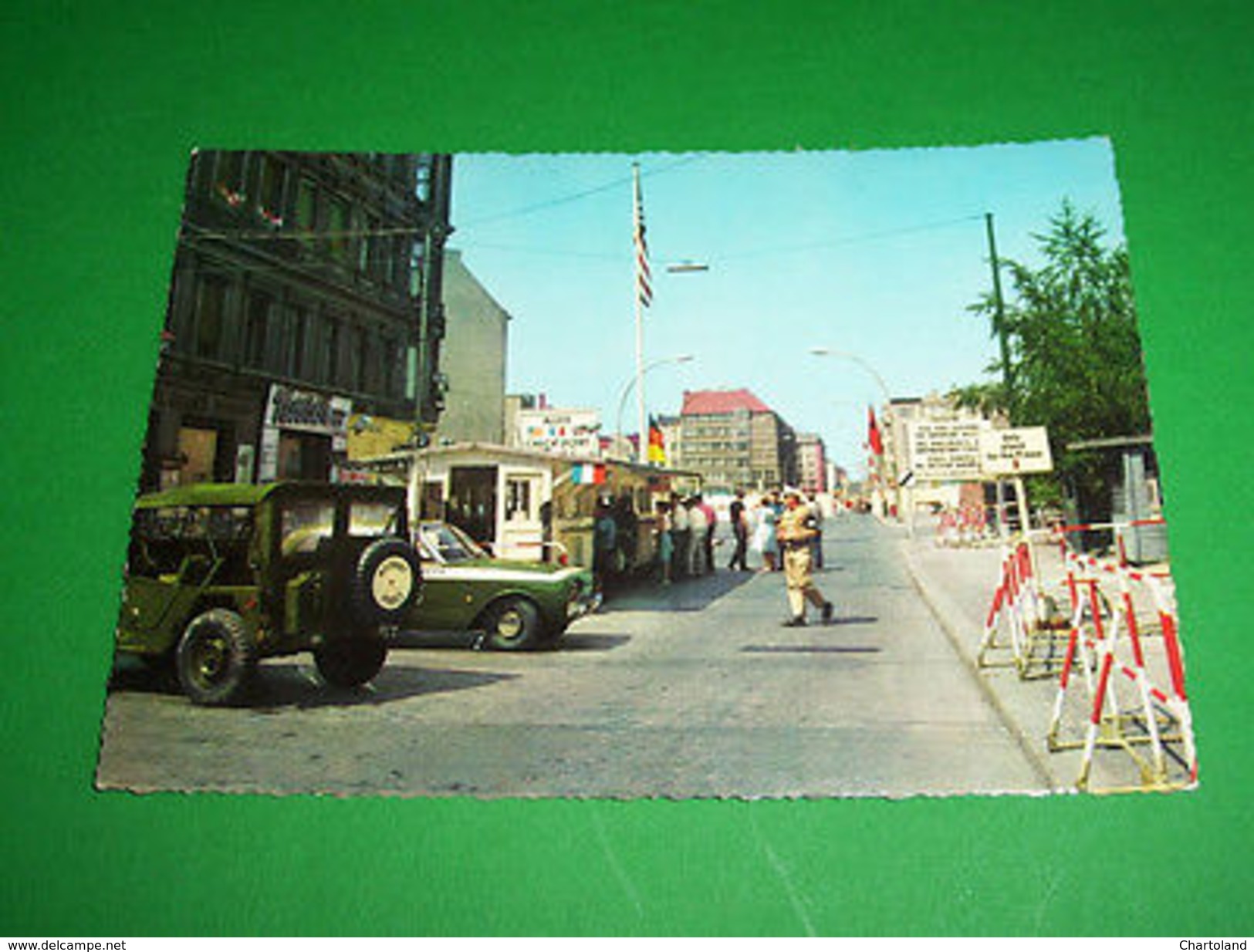 Cartolina Germania - Berlino - Checkpoint Charlie 1967 - Ohne Zuordnung