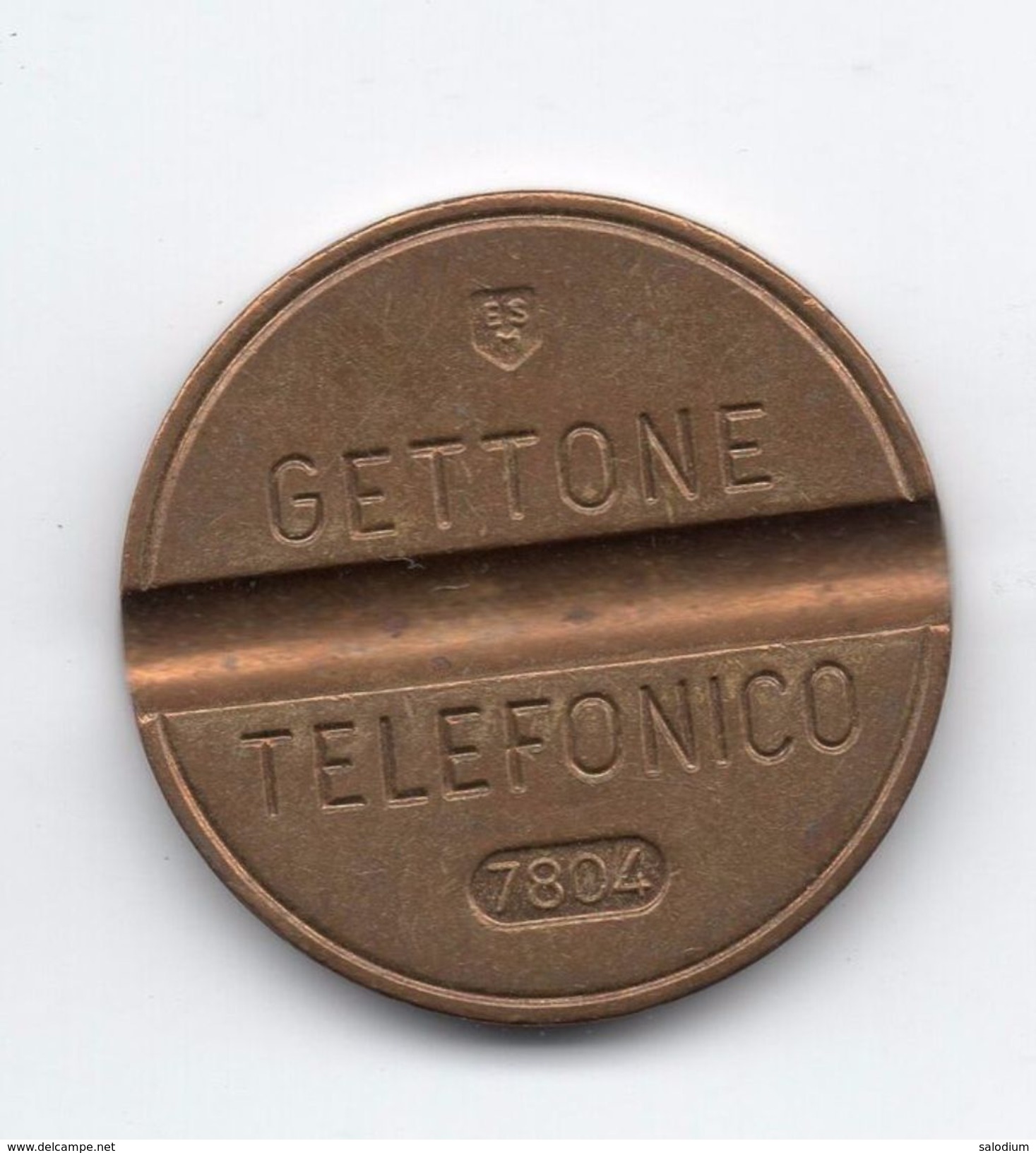 Gettone Telefonico 7804 Token Telephone - (Id-762) - Professionnels/De Société