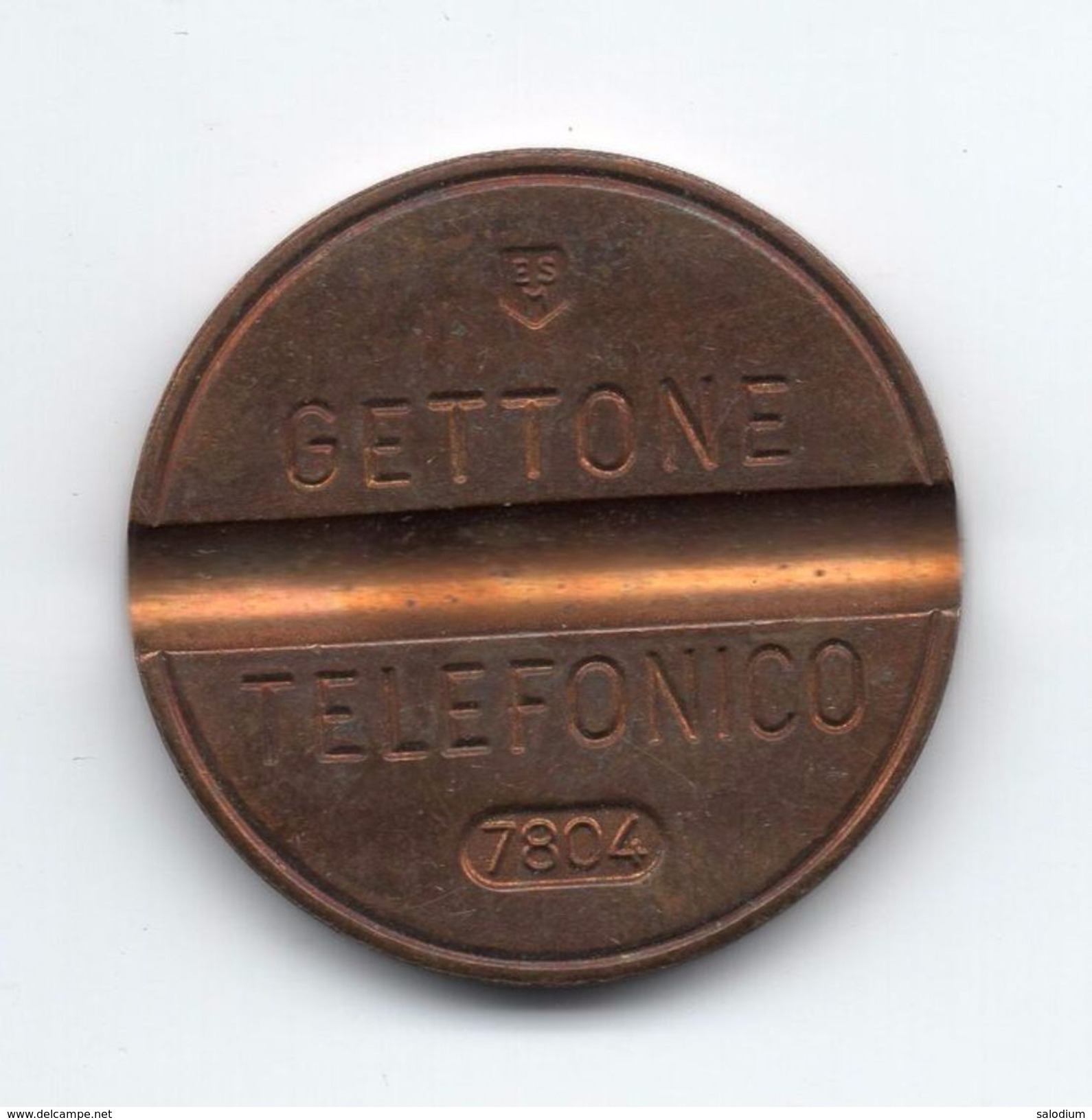 Gettone Telefonico 7804 Token Telephone - (Id-769) - Professionnels/De Société