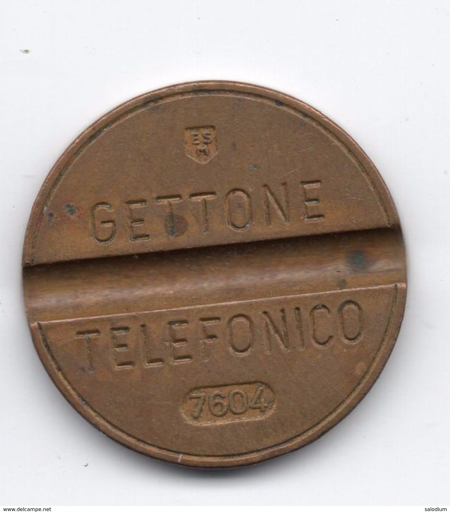 Gettone Telefonico 7604 Token Telephone - (Id-772) - Professionnels/De Société