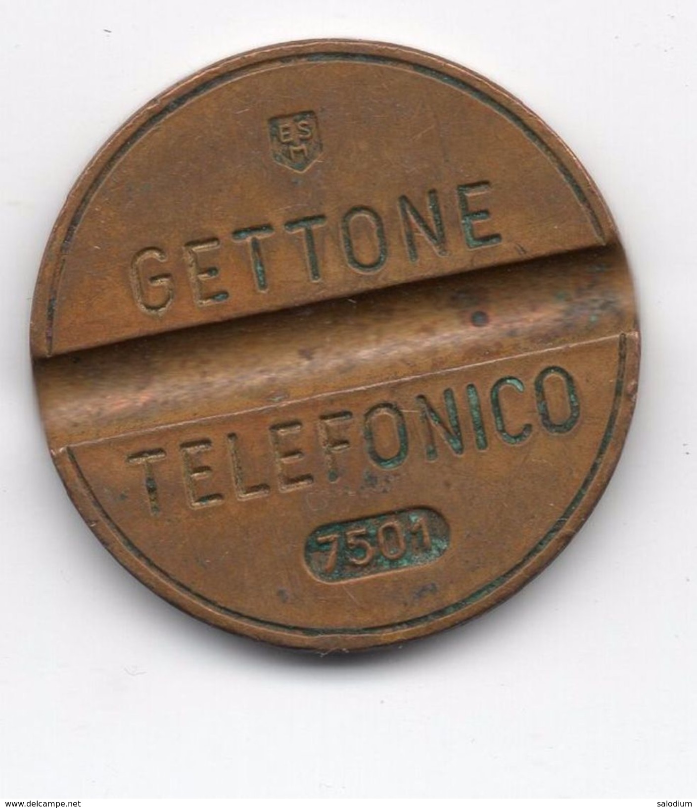 Gettone Telefonico 7501 Token Telephone - (Id-778) - Professionnels/De Société