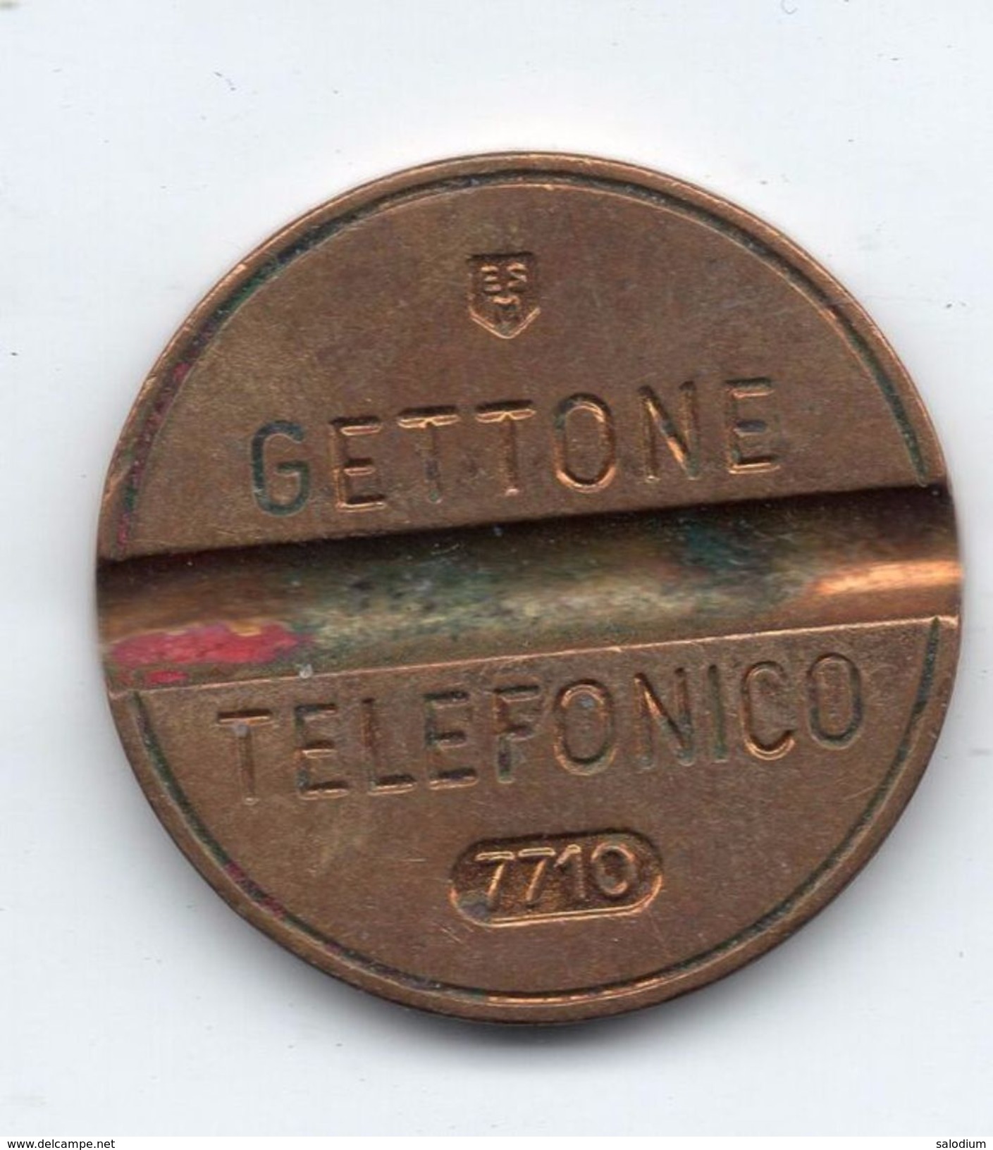 Gettone Telefonico 7710 Token Telephone - (Id-782) - Professionnels/De Société