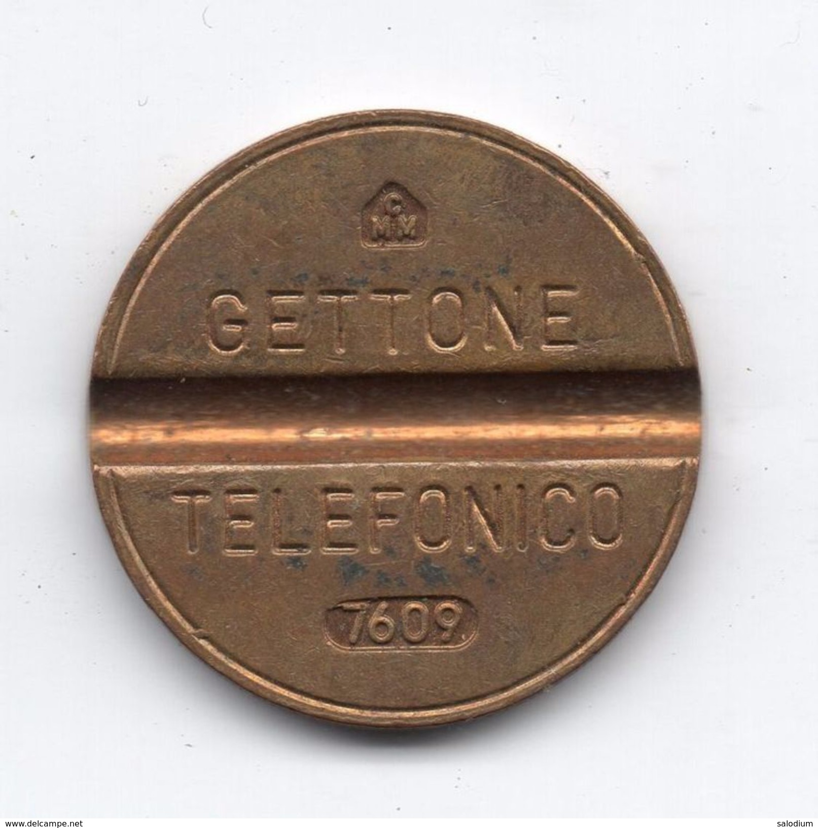 Gettone Telefonico 7711 Token Telephone - (Id-785) - Professionnels/De Société