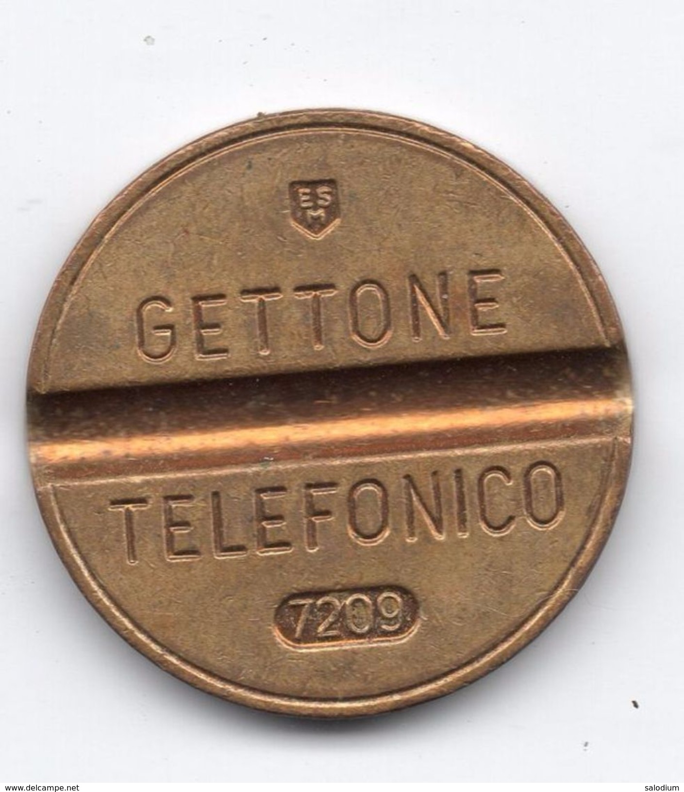 Gettone Telefonico 7209 Token Telephone - (Id-786) - Professionnels/De Société