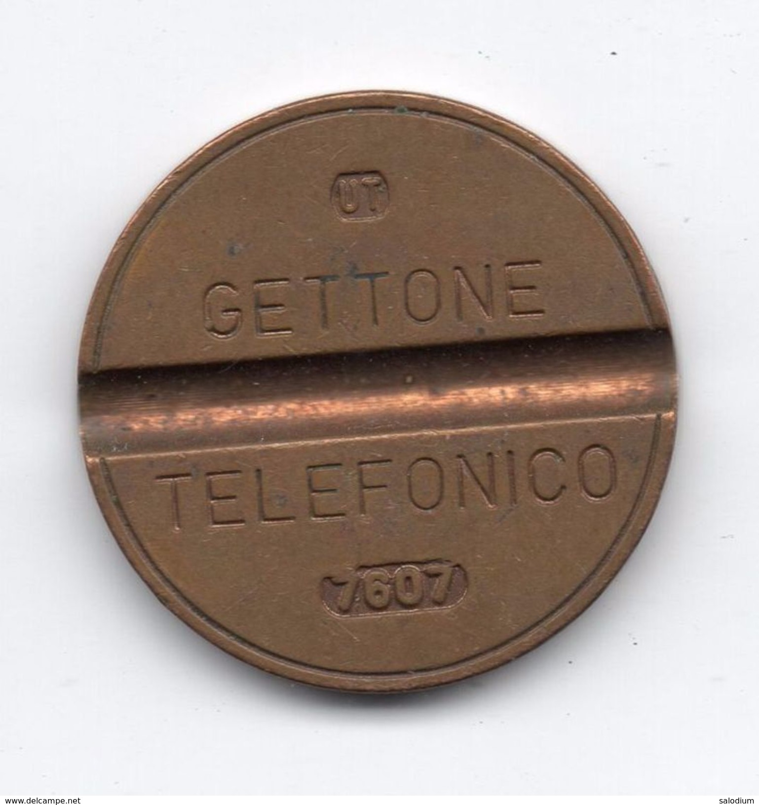 Gettone Telefonico 7607 Token Telephone - (Id-787) - Professionnels/De Société