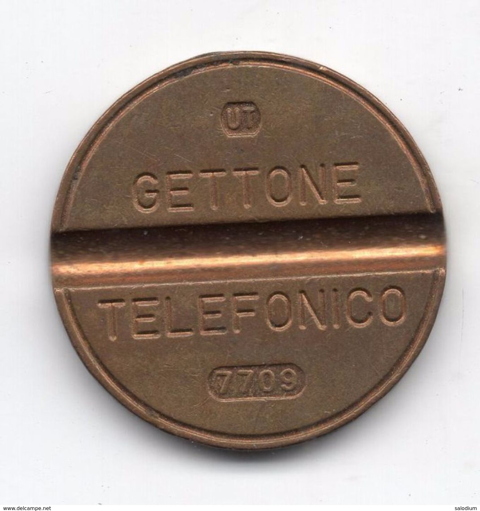 Gettone Telefonico 7709 Token Telephone - (Id-800) - Professionnels/De Société