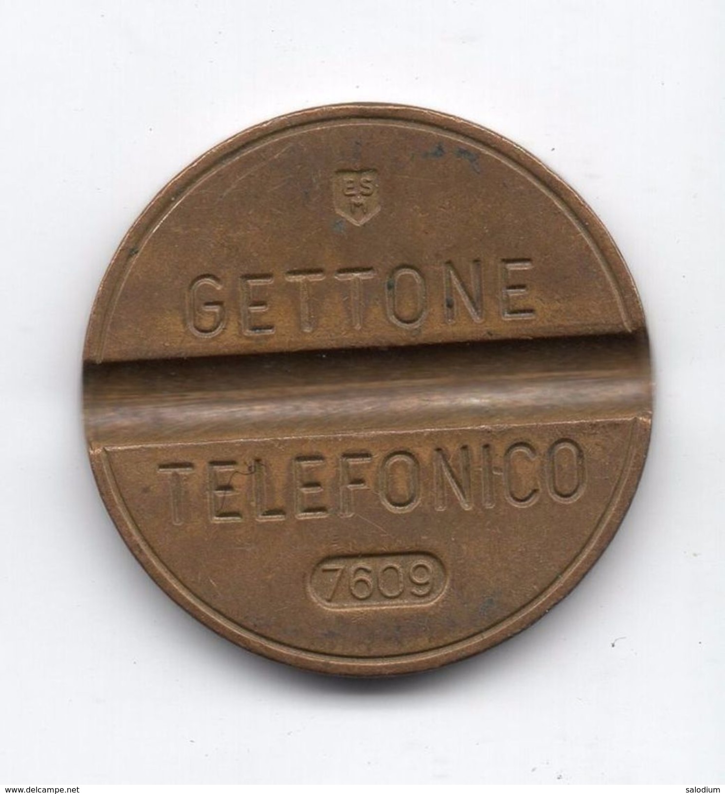 Gettone Telefonico 7609 Token Telephone - (Id-805) - Professionnels/De Société