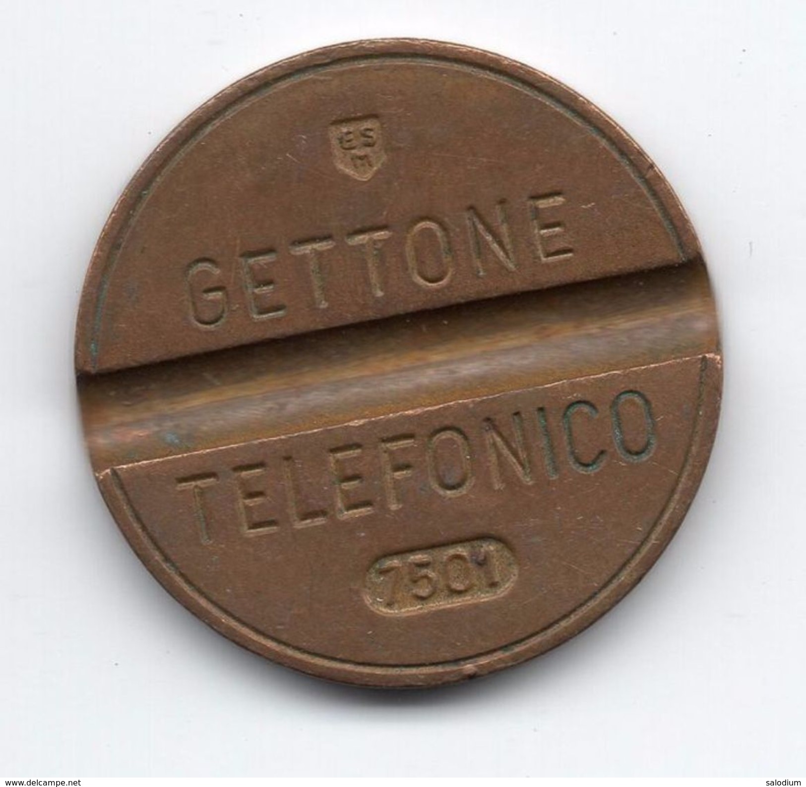 Gettone Telefonico 7501 Token Telephone - (Id-809) - Professionnels/De Société