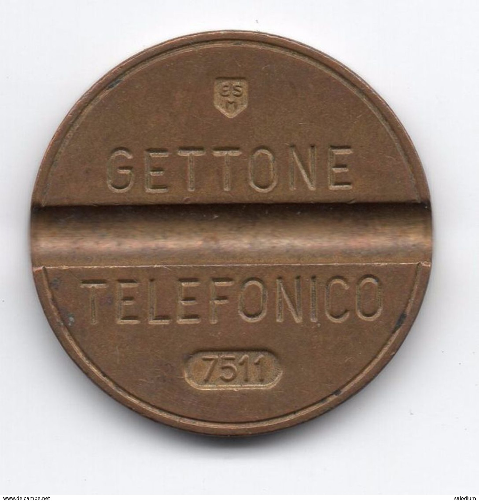Gettone Telefonico 7511 Token Telephone - (Id-814) - Professionnels/De Société
