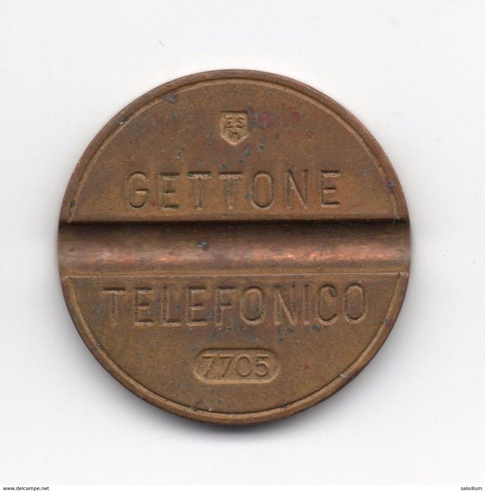 Gettone Telefonico 7705  Token Telephone - (Id-817) - Professionnels/De Société