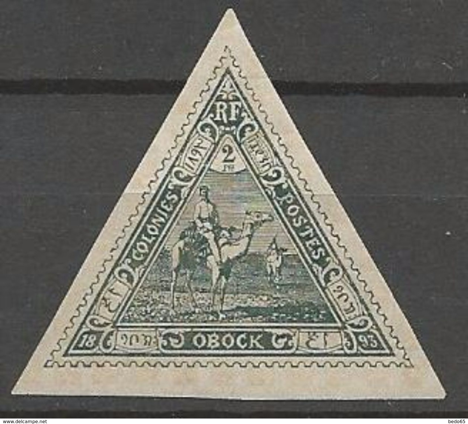 OBOCK N° 45 NEUF*  CHARNIERE TB / MH - Unused Stamps