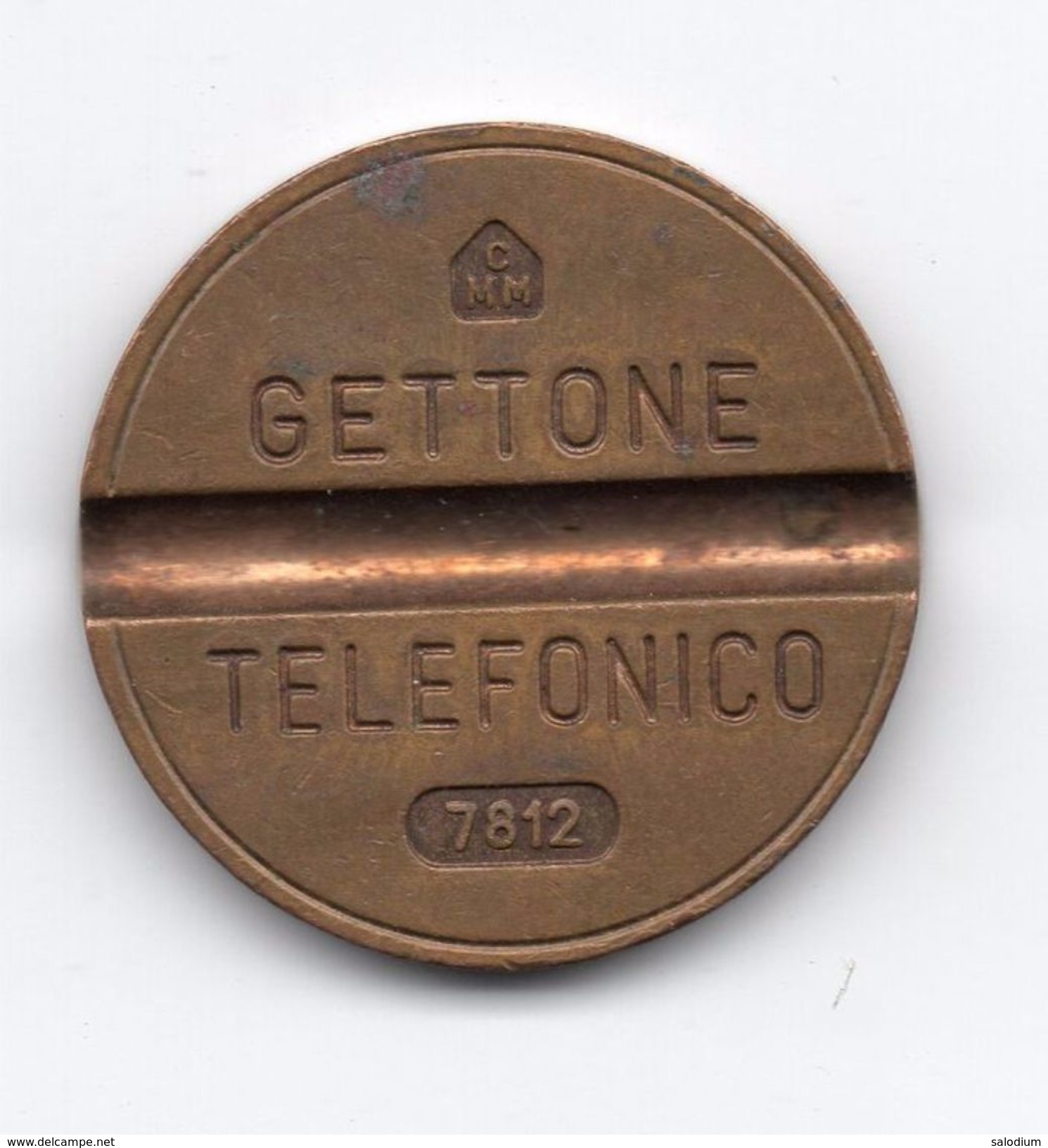 Gettone Telefonico 7812  Token Telephone - (Id-846) - Professionnels/De Société