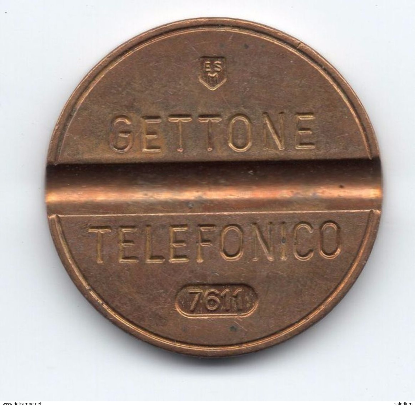 Gettone Telefonico 7611 Token Telephone - (Id-848) - Professionnels/De Société