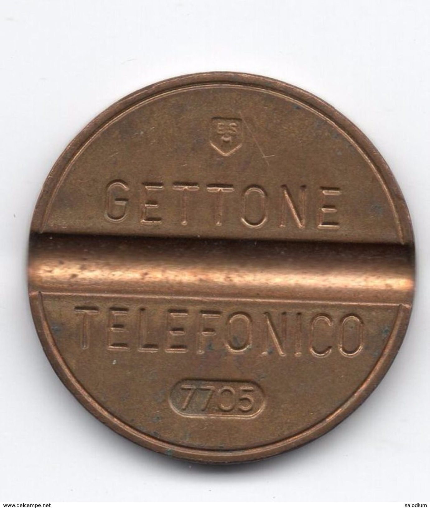 Gettone Telefonico 7705 Token Telephone - (Id-858) - Professionnels/De Société
