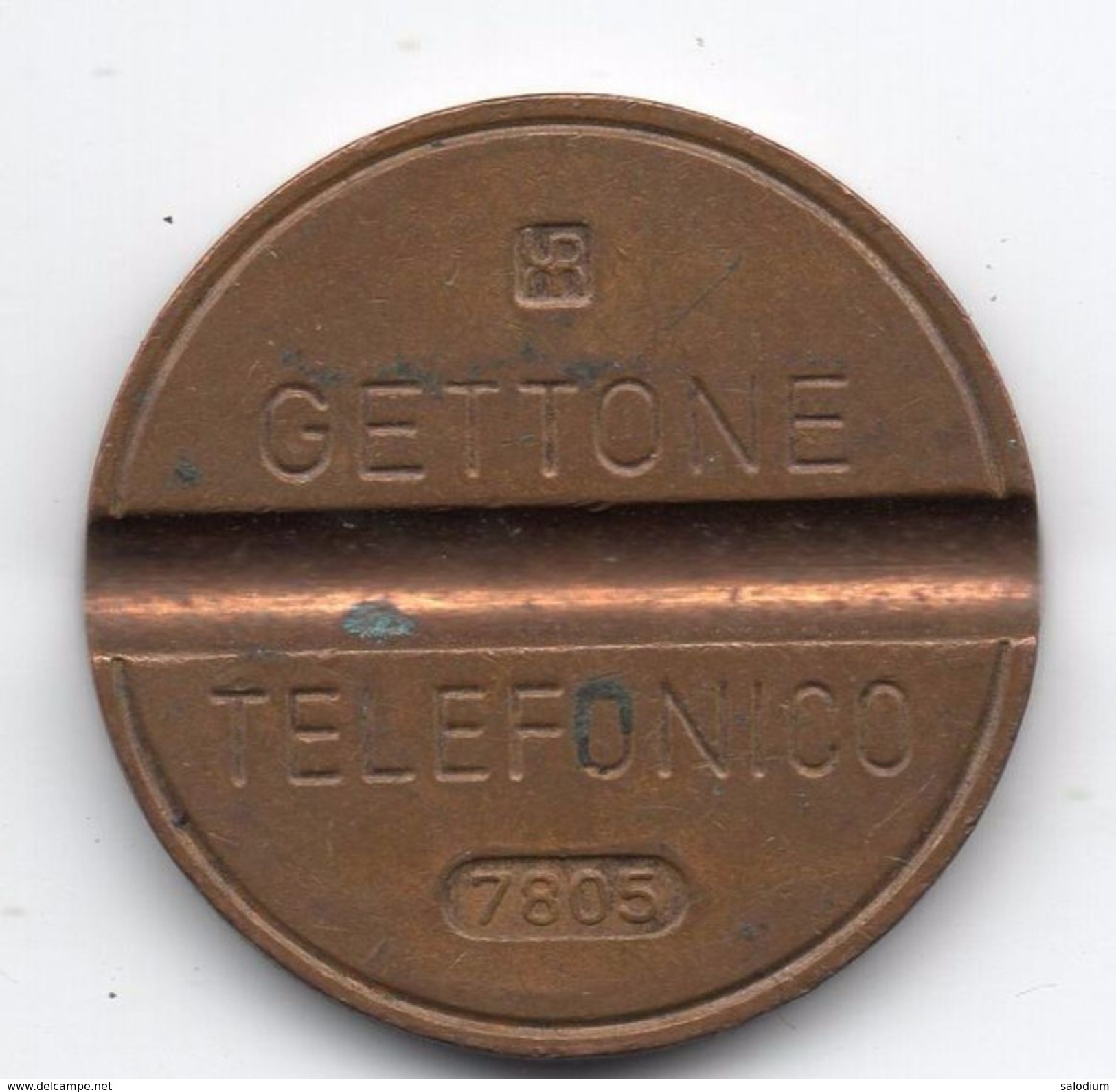 Gettone Telefonico 7805 Token Telephone - (Id-859) - Professionnels/De Société