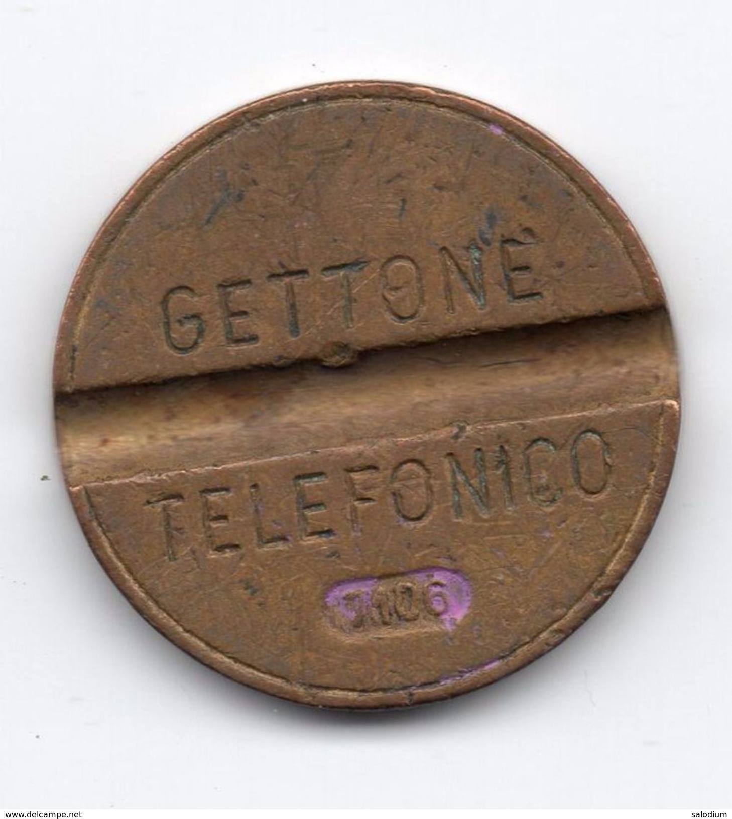 Gettone Telefonico 7106  Token Telephone - (Id-871) - Professionals/Firms