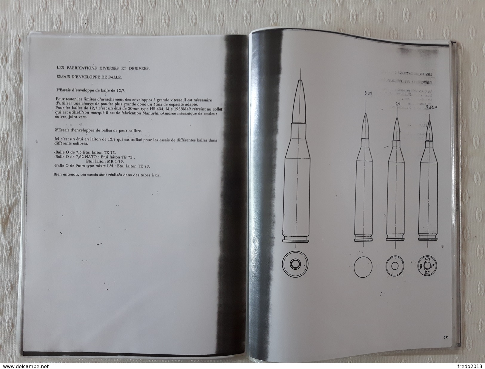 Documentation 12,7 - Armes Neutralisées