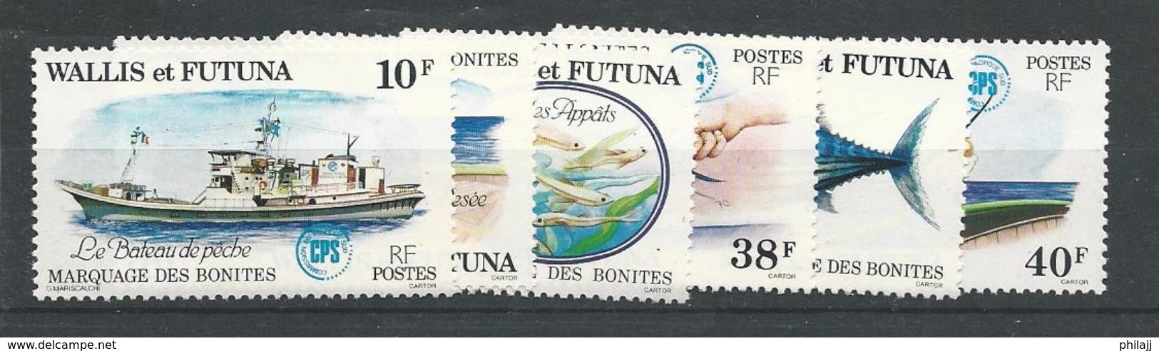 Wallis Et Futuna-Année 1979-Y&T N°226-231 Neufs** - Unused Stamps