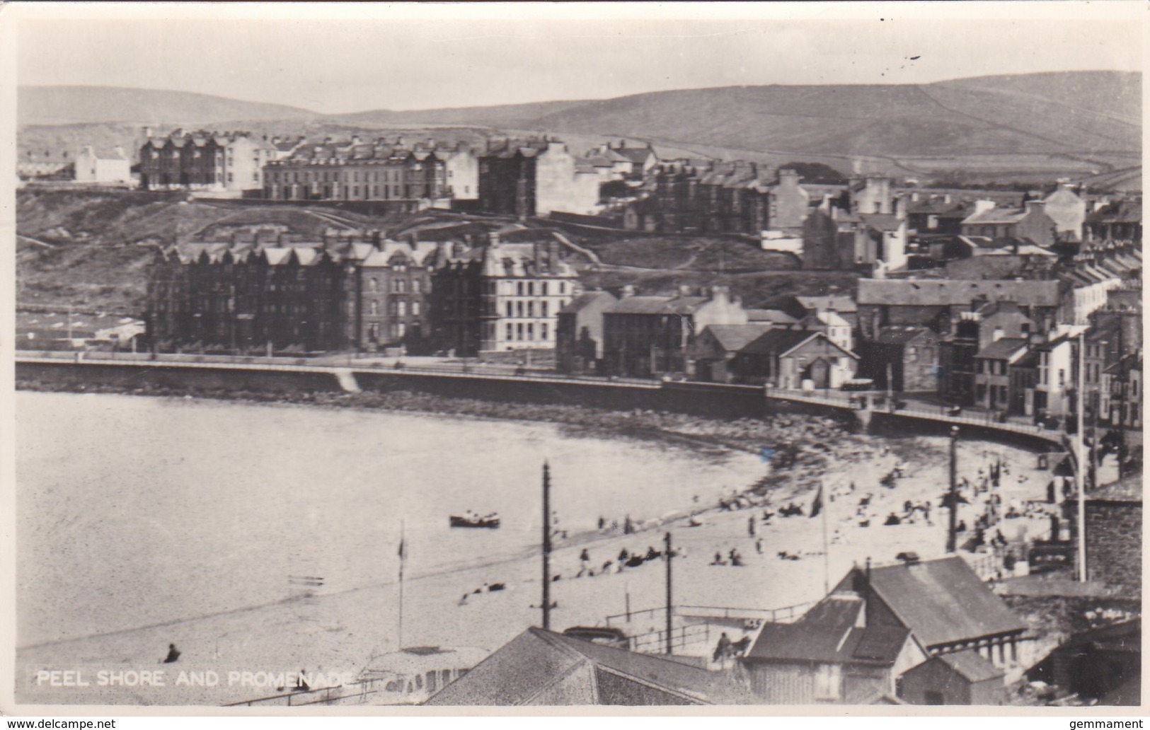 PEEL - SHORE AND PROMENADE - Isle Of Man