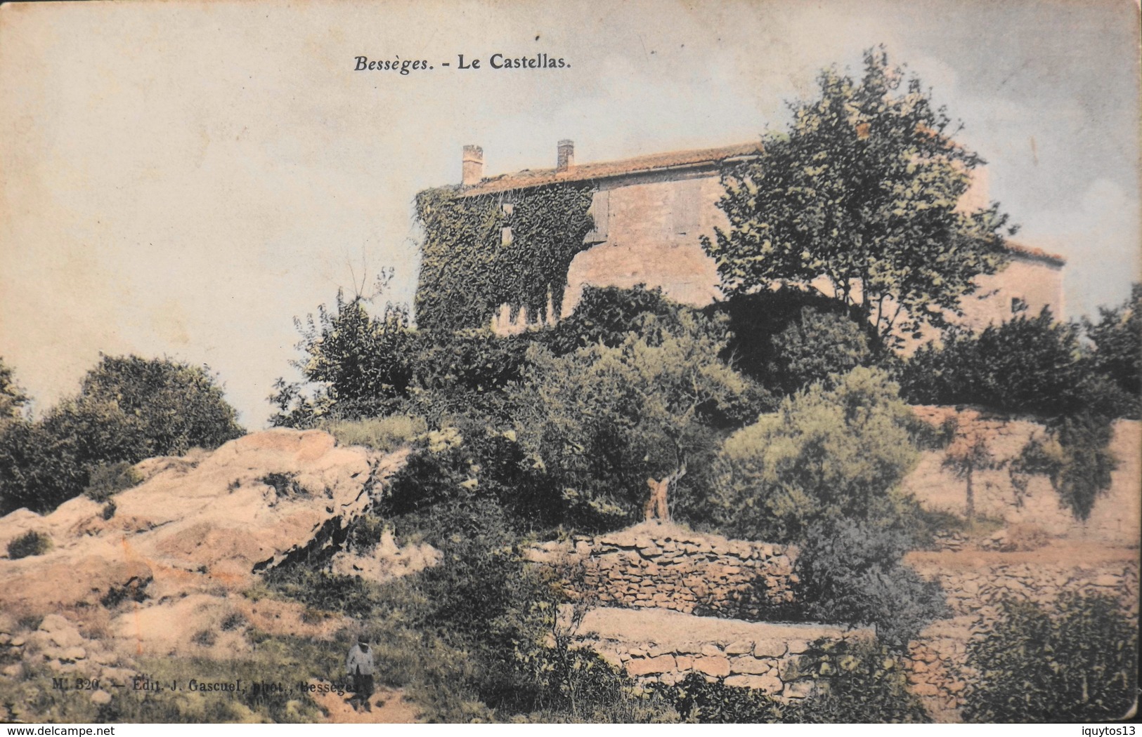 CPA.- FRANCE - Bessèges Est Situé Dans Le Dép. Du Gard - Le Castellas - Daté 1905 - TBE - Bessèges