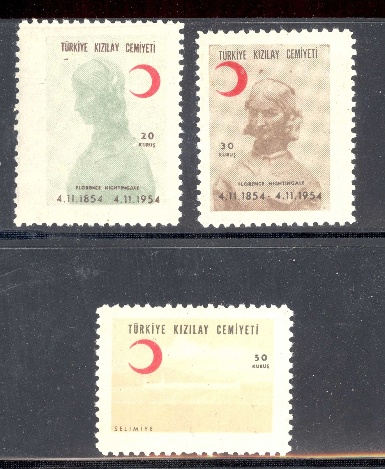 Turkey Red Star Lot Of Mint Never Hinged Stamps Perfect Condition - Unused Stamps