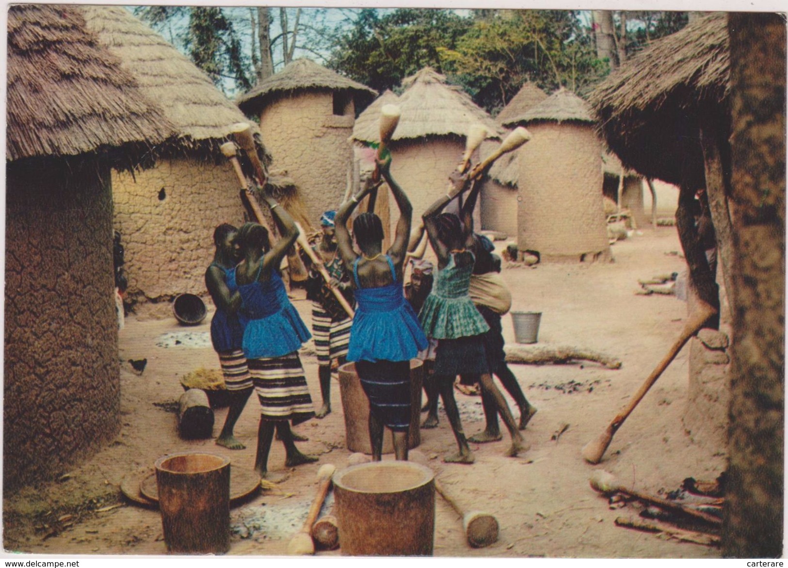 ABIDJAN,cote D´ivoire,afrique De L´ouest Francophone,ENFANT,PILEUSE,METIER - Elfenbeinküste