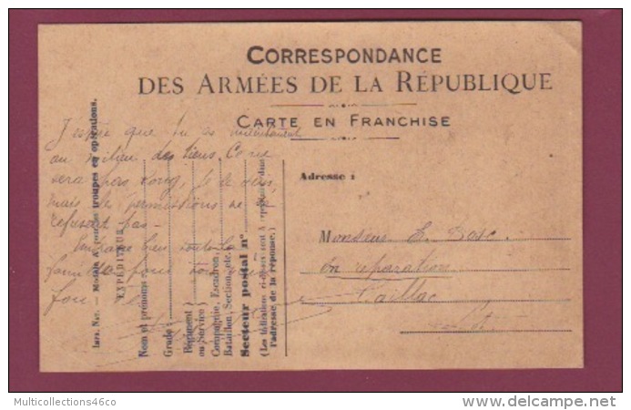 GUERRE 14/18 - 090717 - FM -  Correspondance Des Armées De La République Illustration 2ème Emprunt National POILU - Lettres & Documents