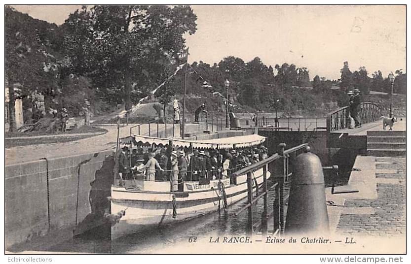 La Vicomté Sur Rance        35      Port De Lyvet . Ecluse Du Chatelier   (voir Scan) - Autres & Non Classés
