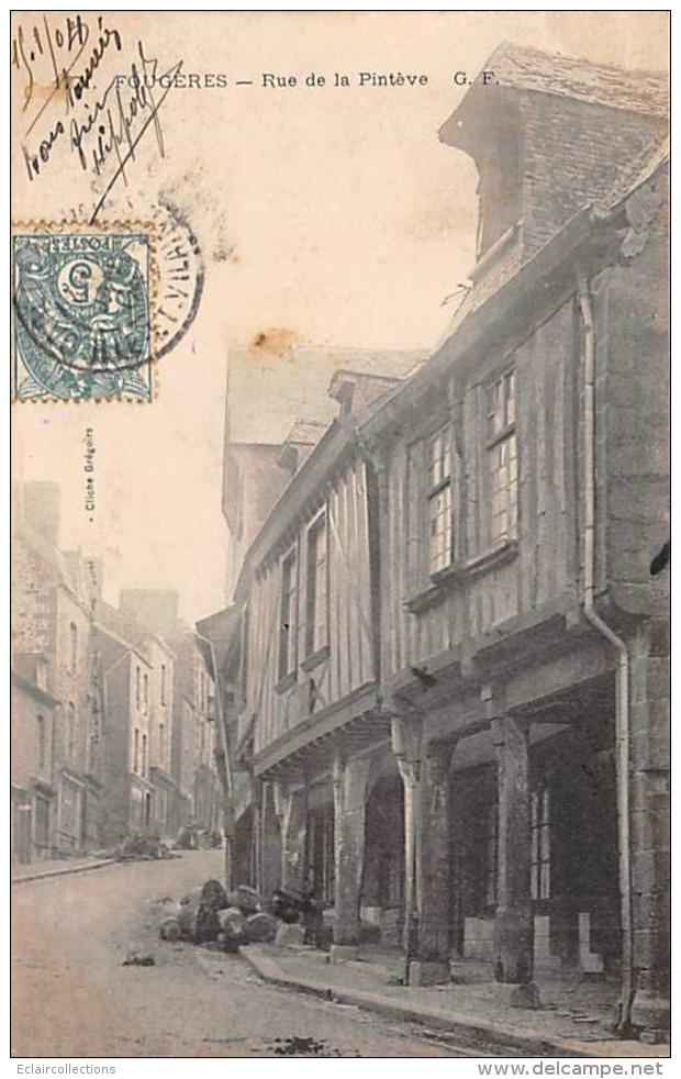 Fougères        35      Lot De 10 Cartes Diverses      (voir Scan) - Fougeres